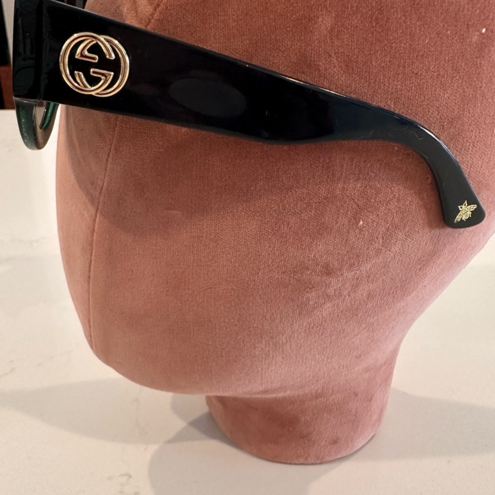 GUCCI WEB OVERSIZED SUNGLASSES - Picture 2 of 11